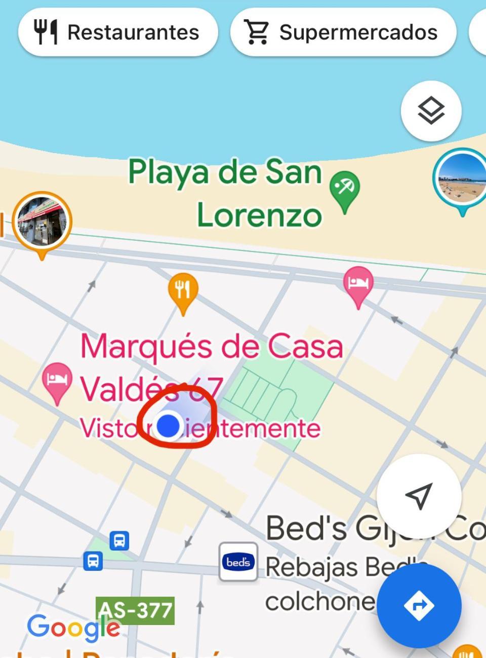 شقة Apartamento Playa San Lorenzo خيخون المظهر الخارجي الصورة